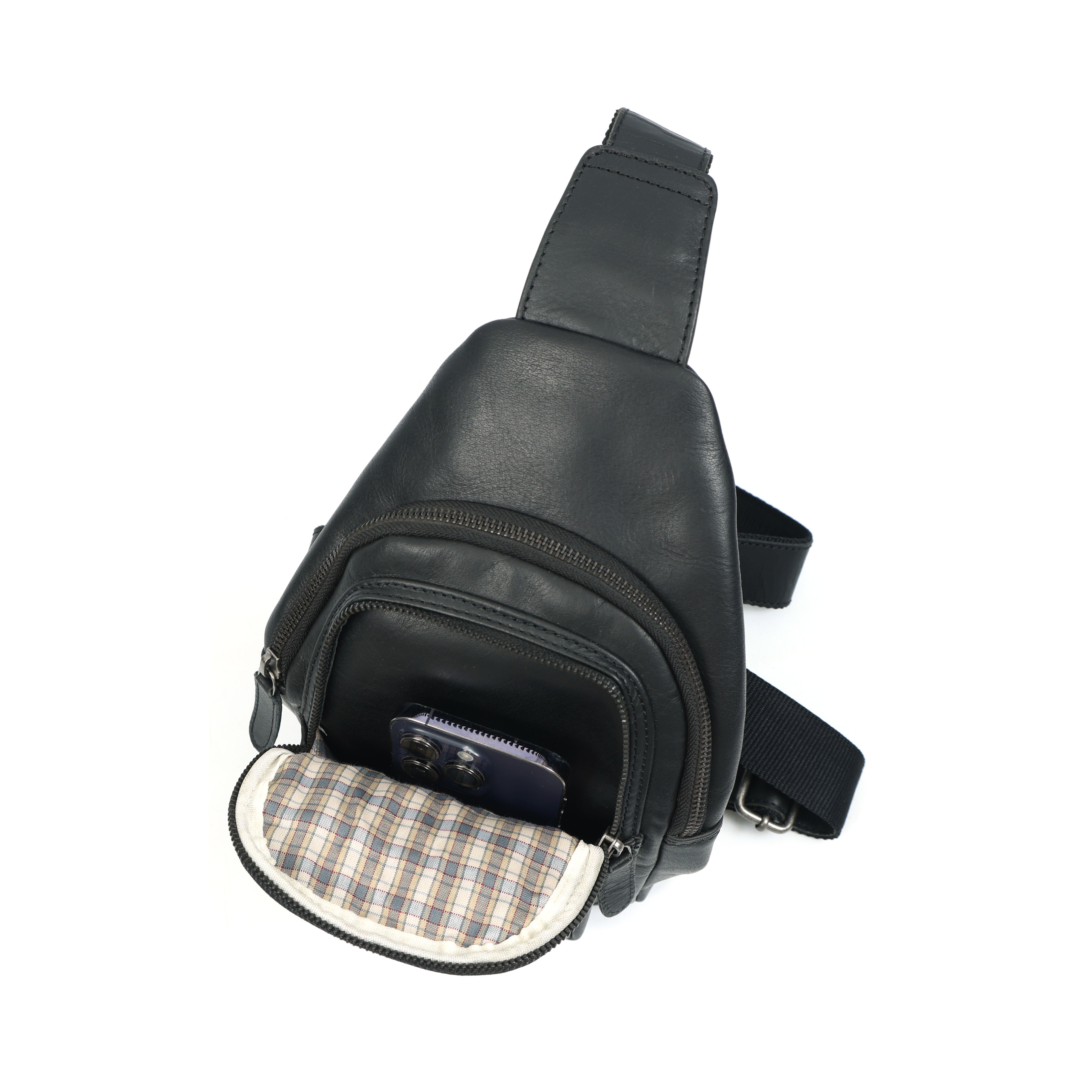 Leather Crossbody Chest Bag – Durable & Stylish Sling Bag | NZ & Australia (212)