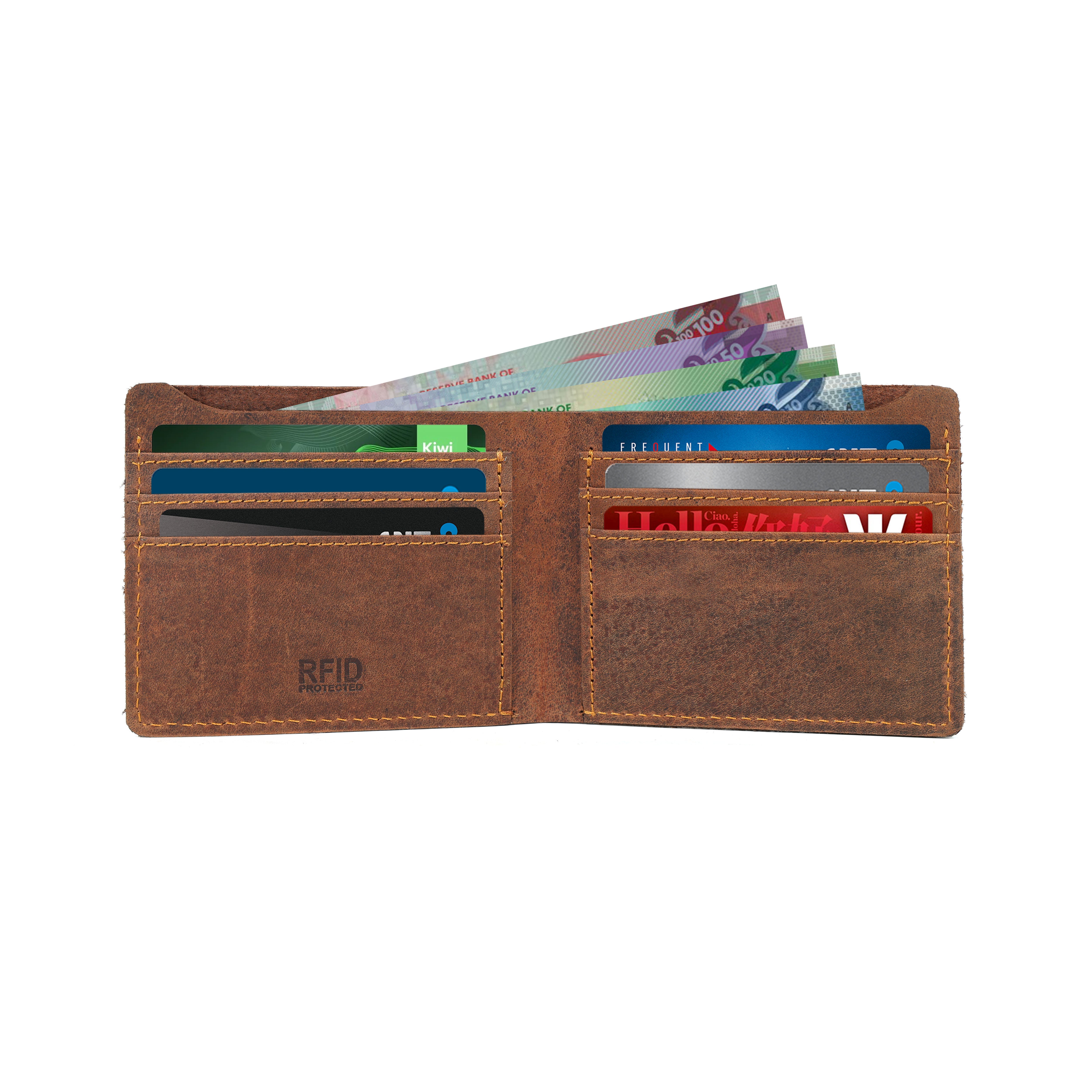 Hunter Elite Handcrafted Leather Wallet — Timeless Luxury for the Discerning Gentleman of the Pacific(GM-299)