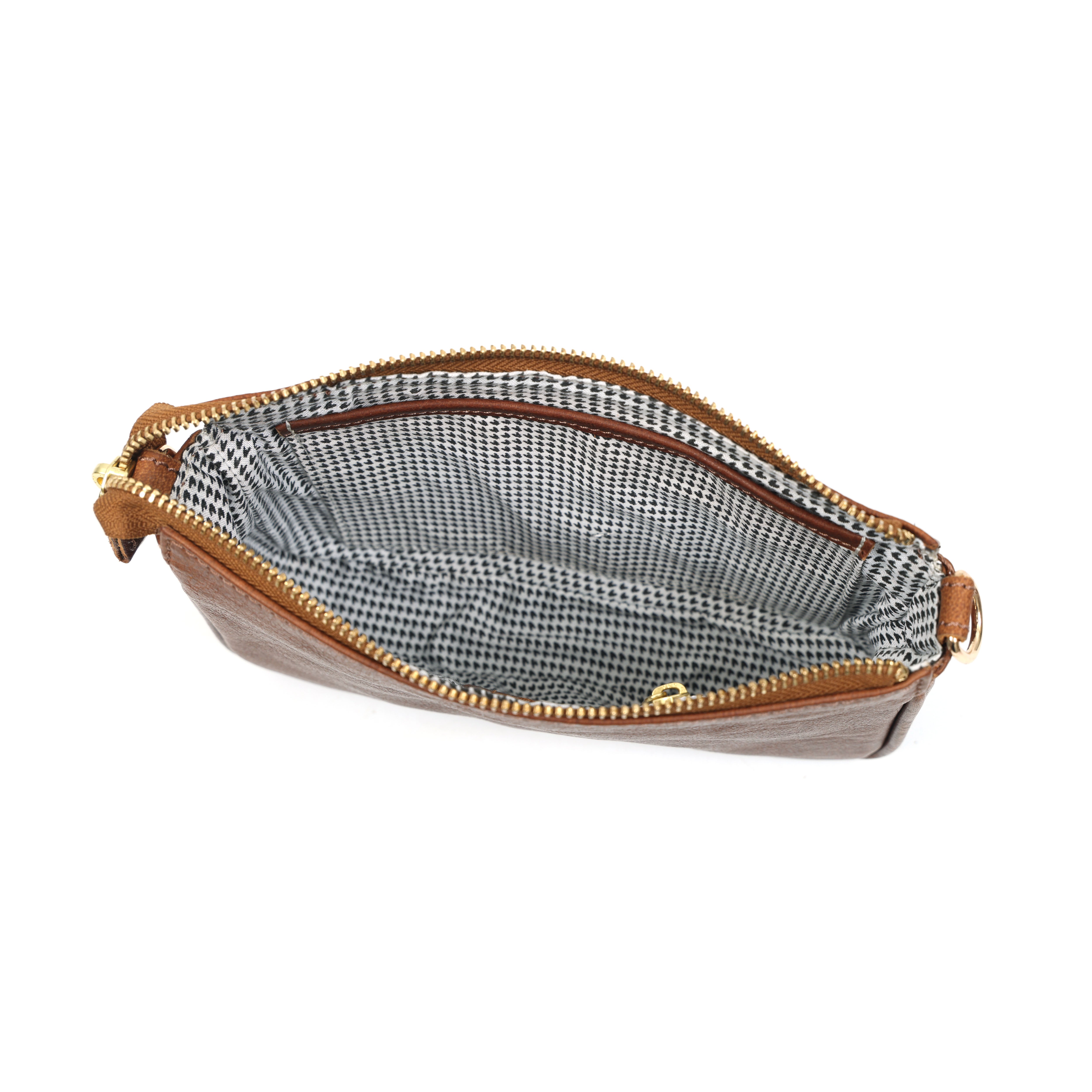 The Harper Leather Sling Clutch – Genuine Leather Crossbody Bag(EL-GM-8435-R)