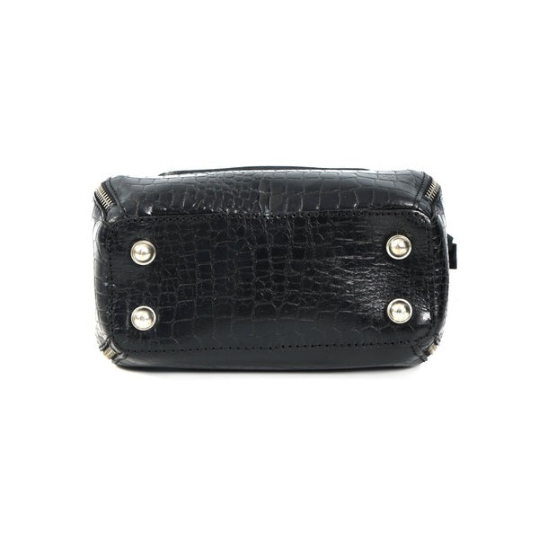 Bucket Sling Bag Croco – Stylish Croc-Embossed Leather Handbag(1568-C)