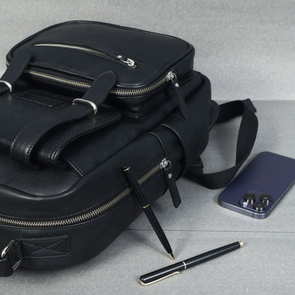 Outback Heritage Leather Backpack – Premium Vintage Brown(BG - 1610 - S)