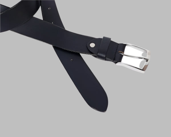 CL Black Leather Belt – Classic Dress & Casual Style | NZ & AUS 35mm (LB-745)