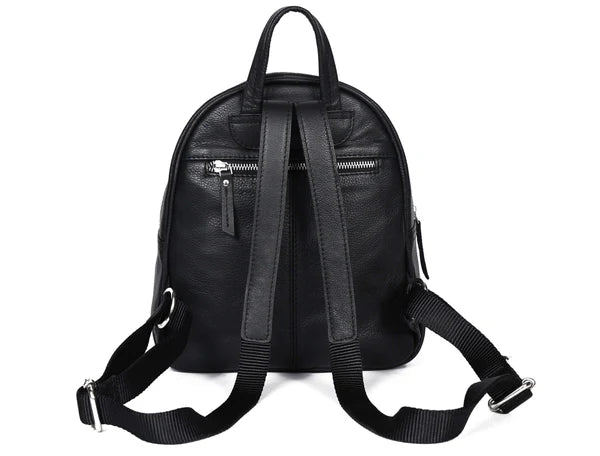 Compact Leather Mini Backpack – Premium Everyday Bag for Women(BG-1580)
