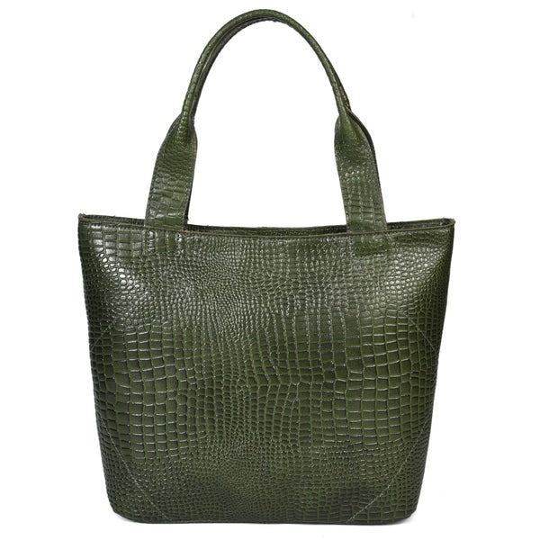Tote Bag with Leather Accents. Art: BG-1387