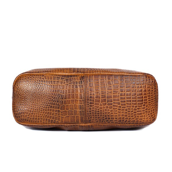 Tote Bag with Leather Accents. Art: BG-1387