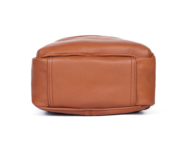 Compact Leather Mini Backpack – Premium Everyday Bag for Women(BG-1580)