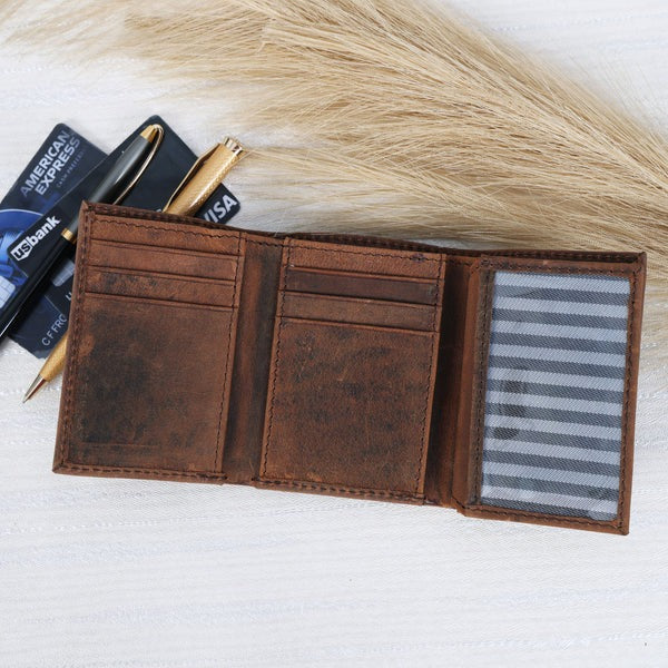 Leather Hunter wallet(LA-1405)