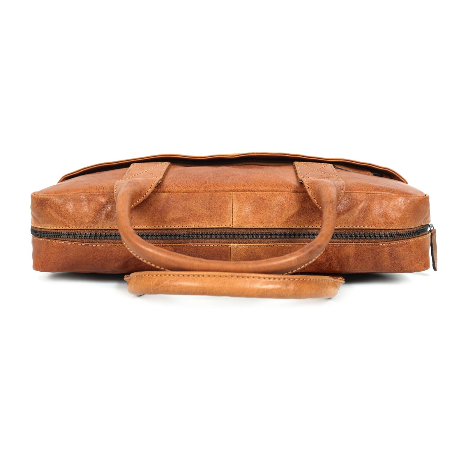 Handcrafted Full-Grain Leather Briefcase for 16-inch Laptops(El-409 limited edition)