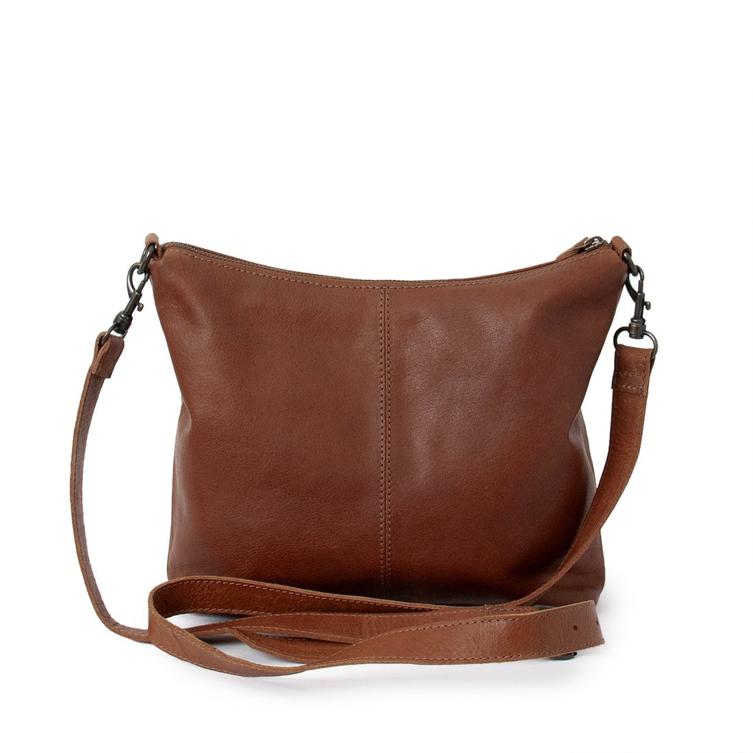 Vintage Leather Crossbody Bag – Convertible Everyday Companion(EL-GM-8441-R)