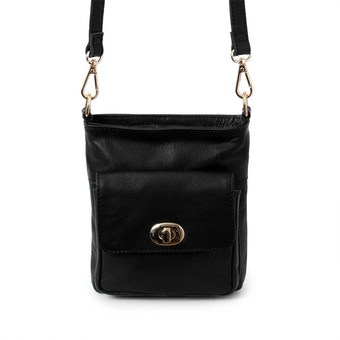 Mini Leather Crossbody Bag (EL-GM-8444-R)