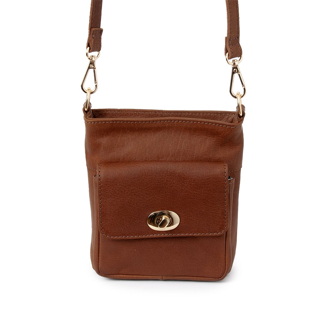 Mini Leather Crossbody Bag (EL-GM-8444-R)