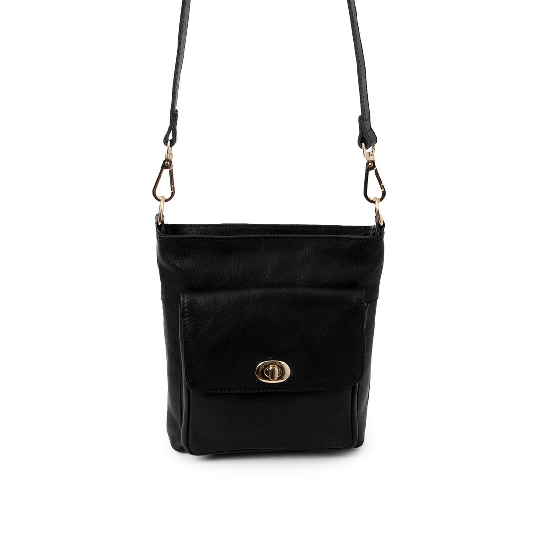 Premium Leather Crossbody Bag – Compact Everyday Satchel for Women(EL-GM-8442-R)