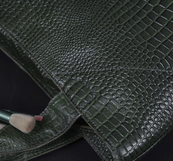 Tote Bag with Leather Accents. Art: BG-1387