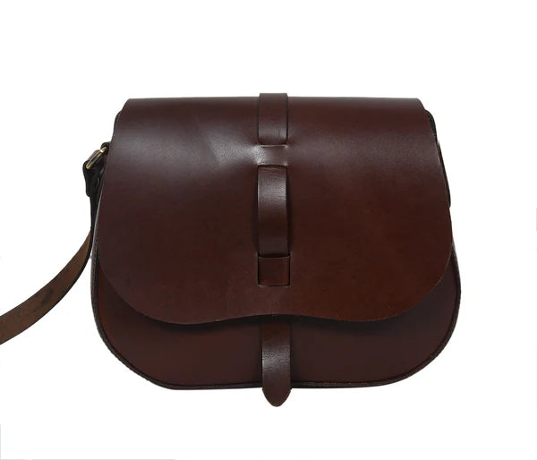 Brown Leather Sling Bag