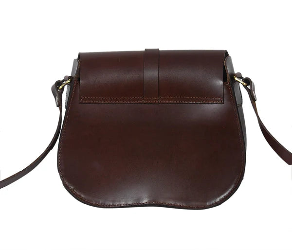 Brown Leather Sling Bag