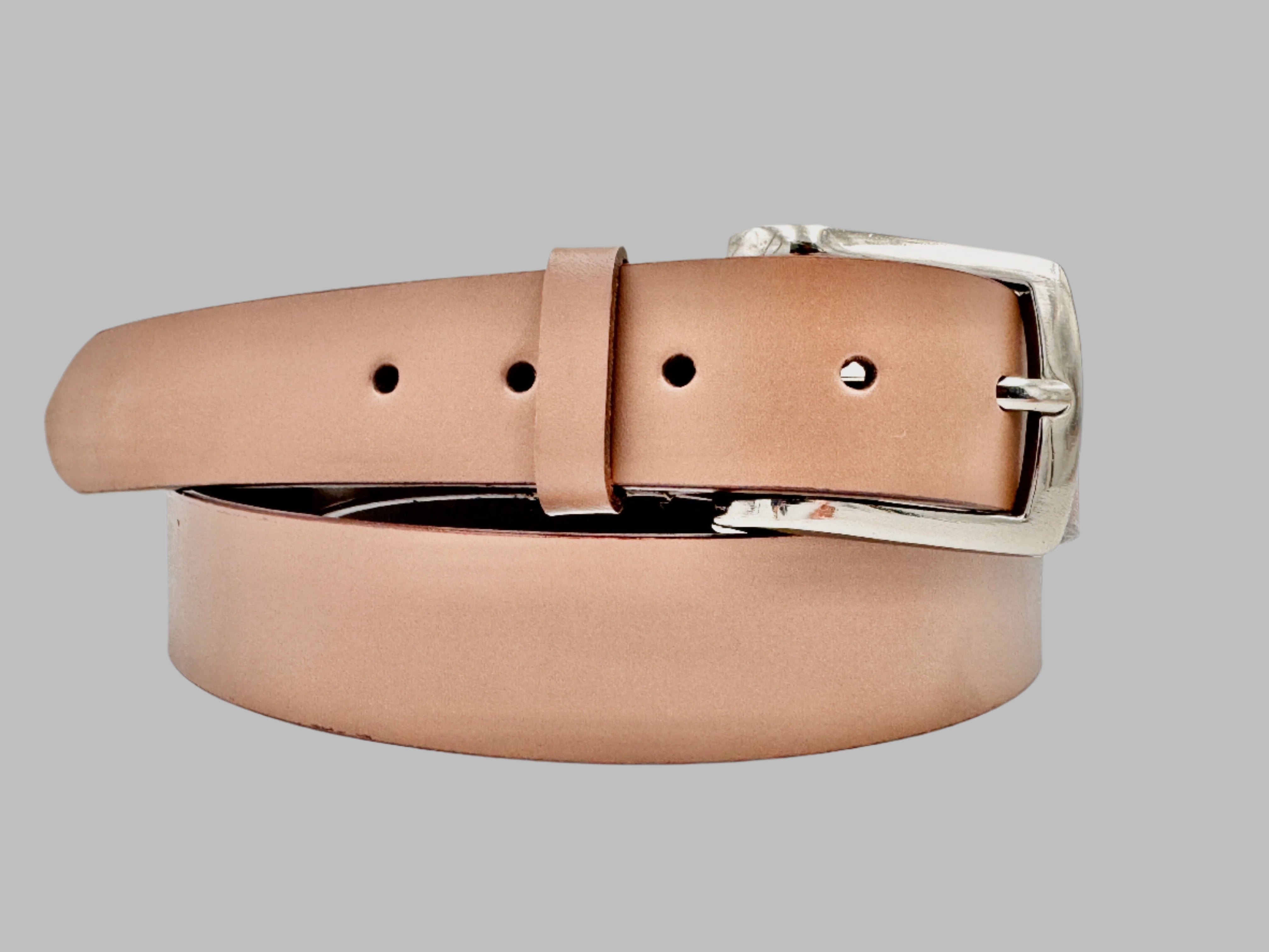 Soft Brown Leather Belt 34mm