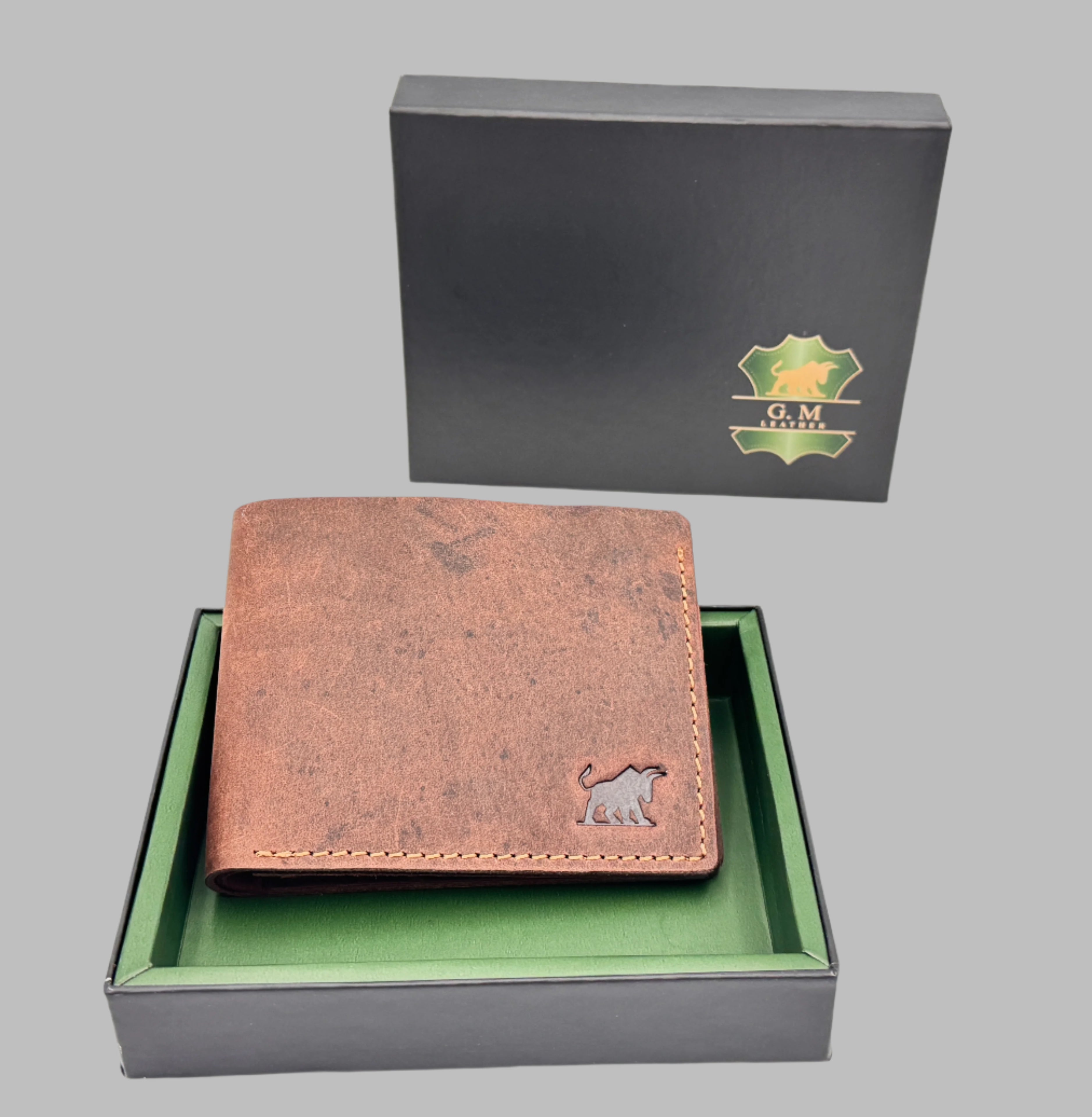 Hunter Elite Handcrafted Leather Wallet — Timeless Luxury for the Discerning Gentleman of the Pacific(GM-299)