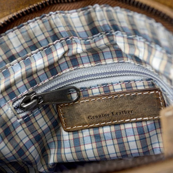 Compact Full-Grain Leather Crossbody Bag – Luxury for the Minimalist Professional (EL-GM-196-V)