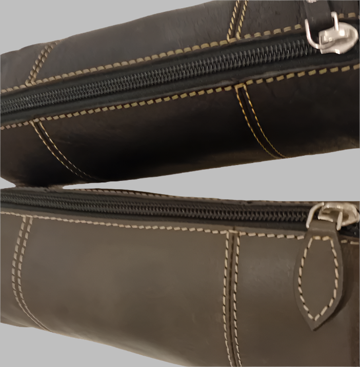 PENCIL POUCH/TOILETRY POUCH  ROUND