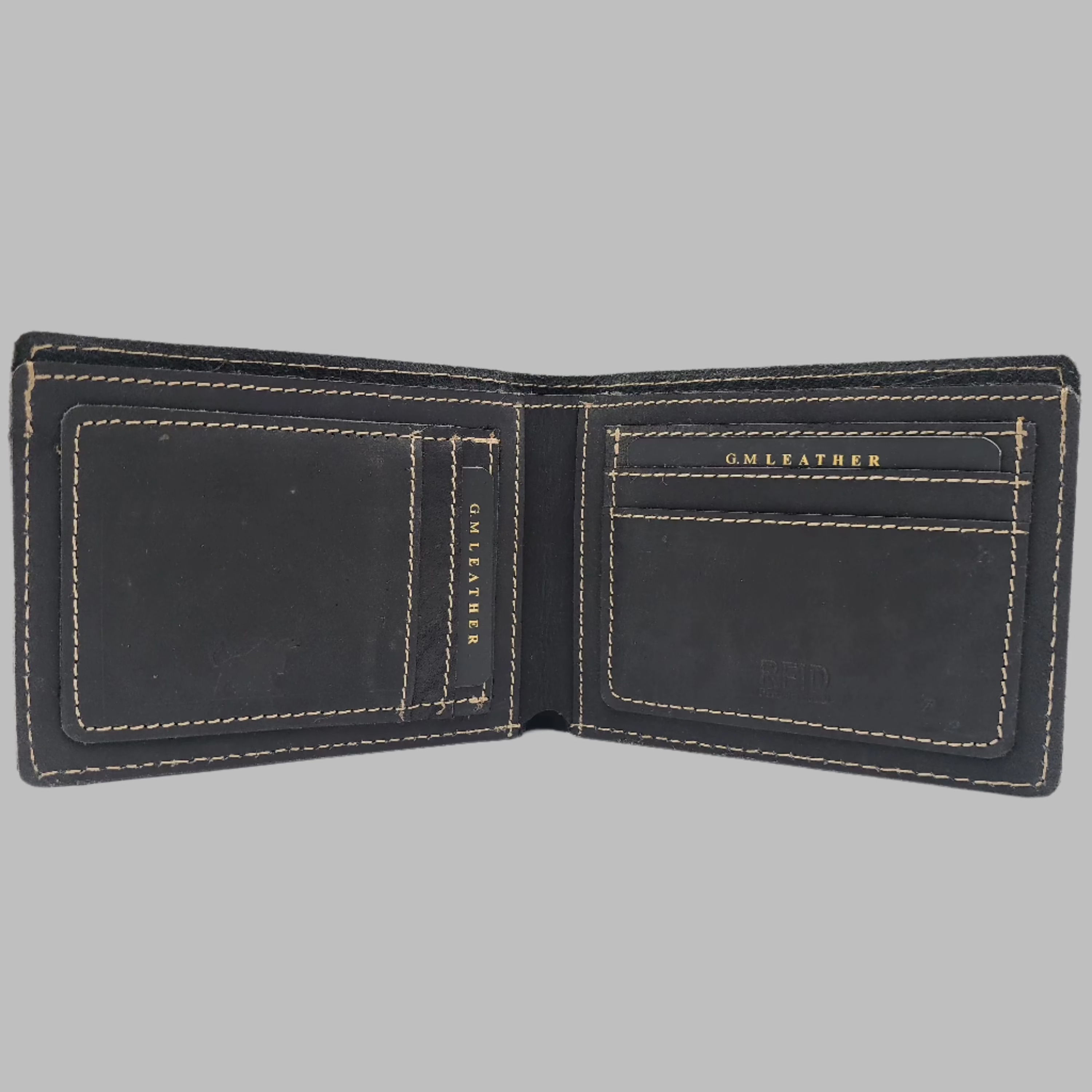 Acrylic Wolf Naked Stitch Wallet (Acrylic Wallet-Wolf 22,28) (Wallet NZ)