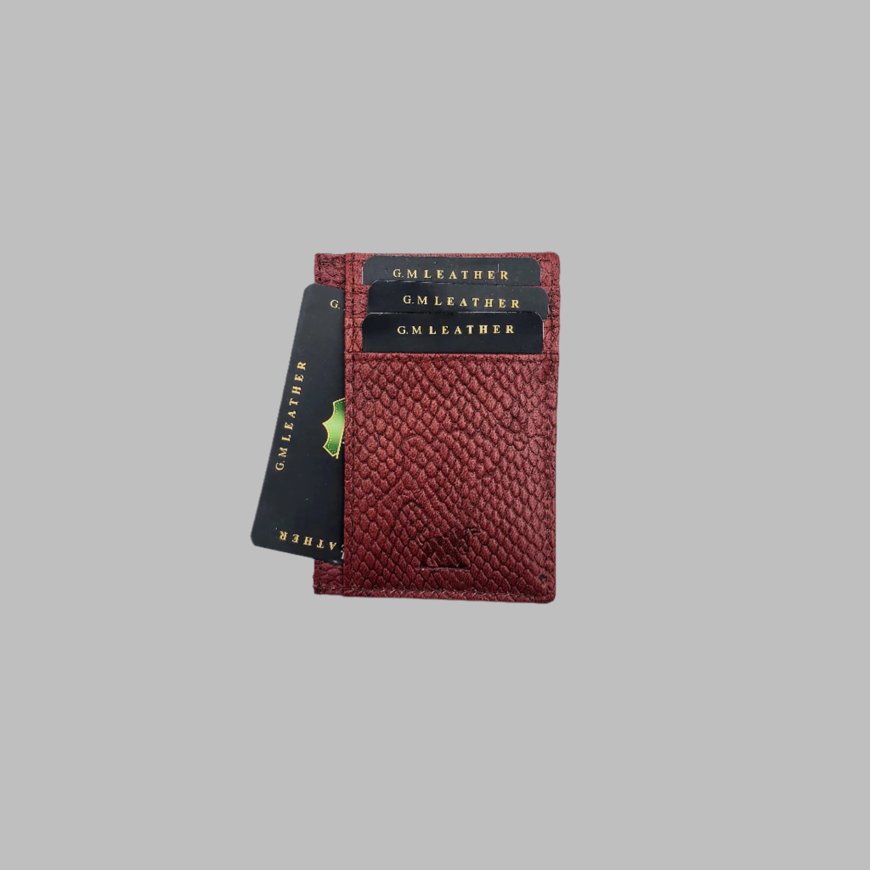Croco Card Case