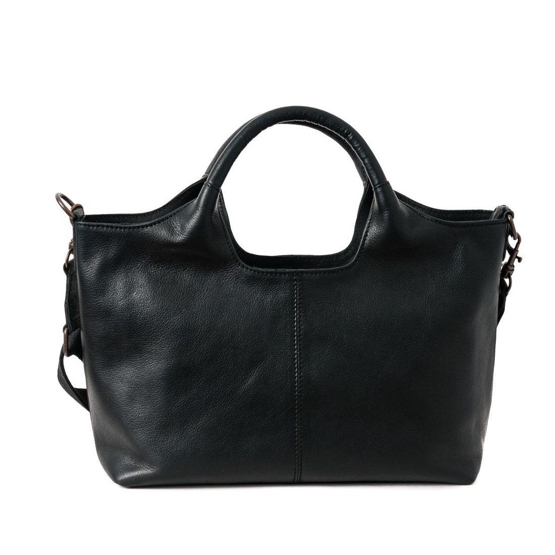 Premium Genuine Leather Handbag – Versatile Crossbody & Tote Bag(EL-GM-8034-R)