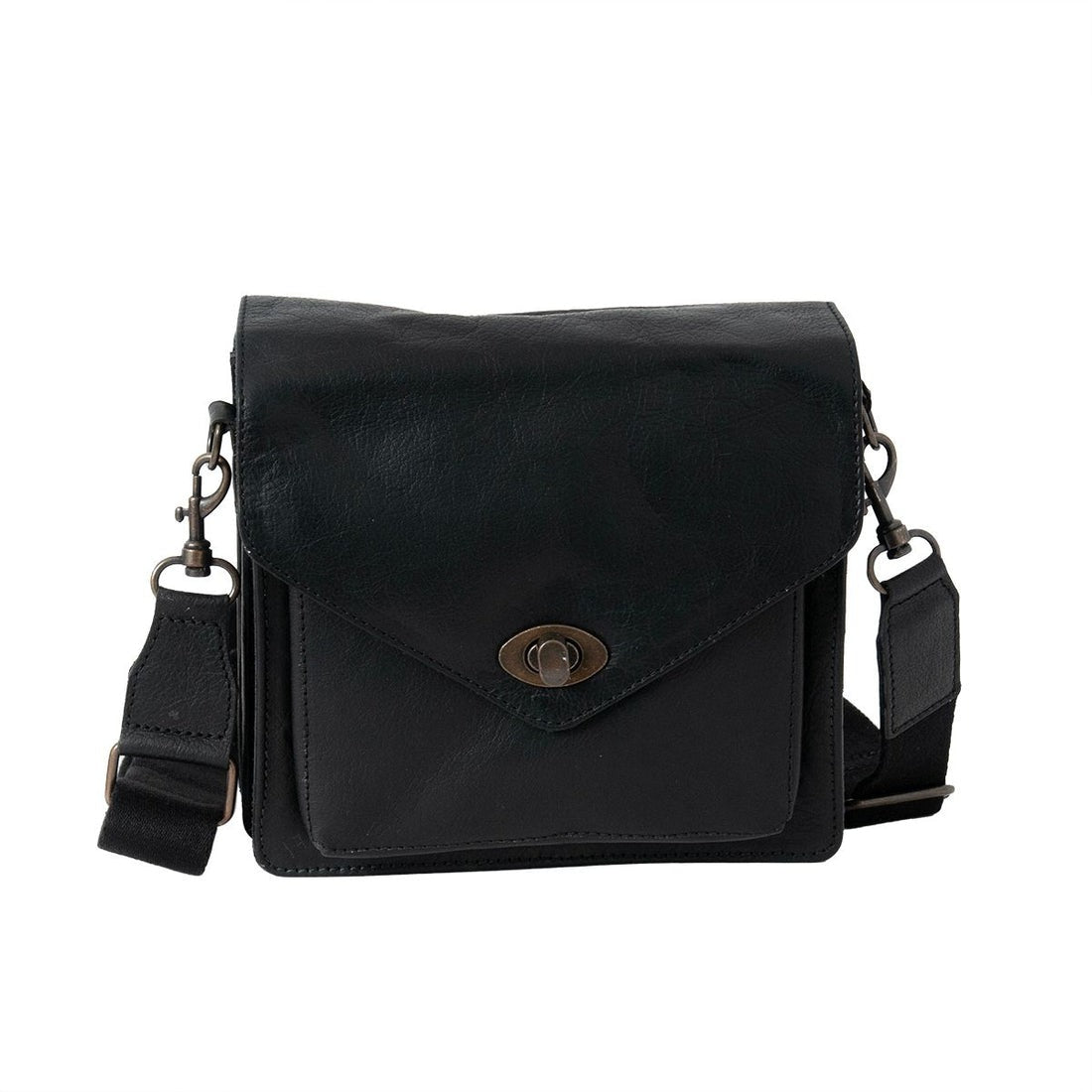 Urban Nomad Genuine Leather Crossbody Bag – Vintage Style for Everyday Carry(EL-GM-8033-R)