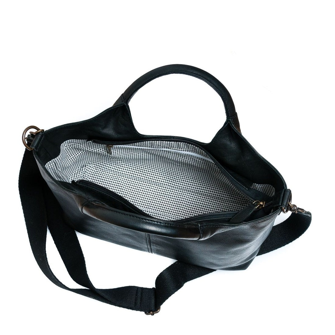 Premium Genuine Leather Handbag – Versatile Crossbody & Tote Bag(EL-GM-8034-R)