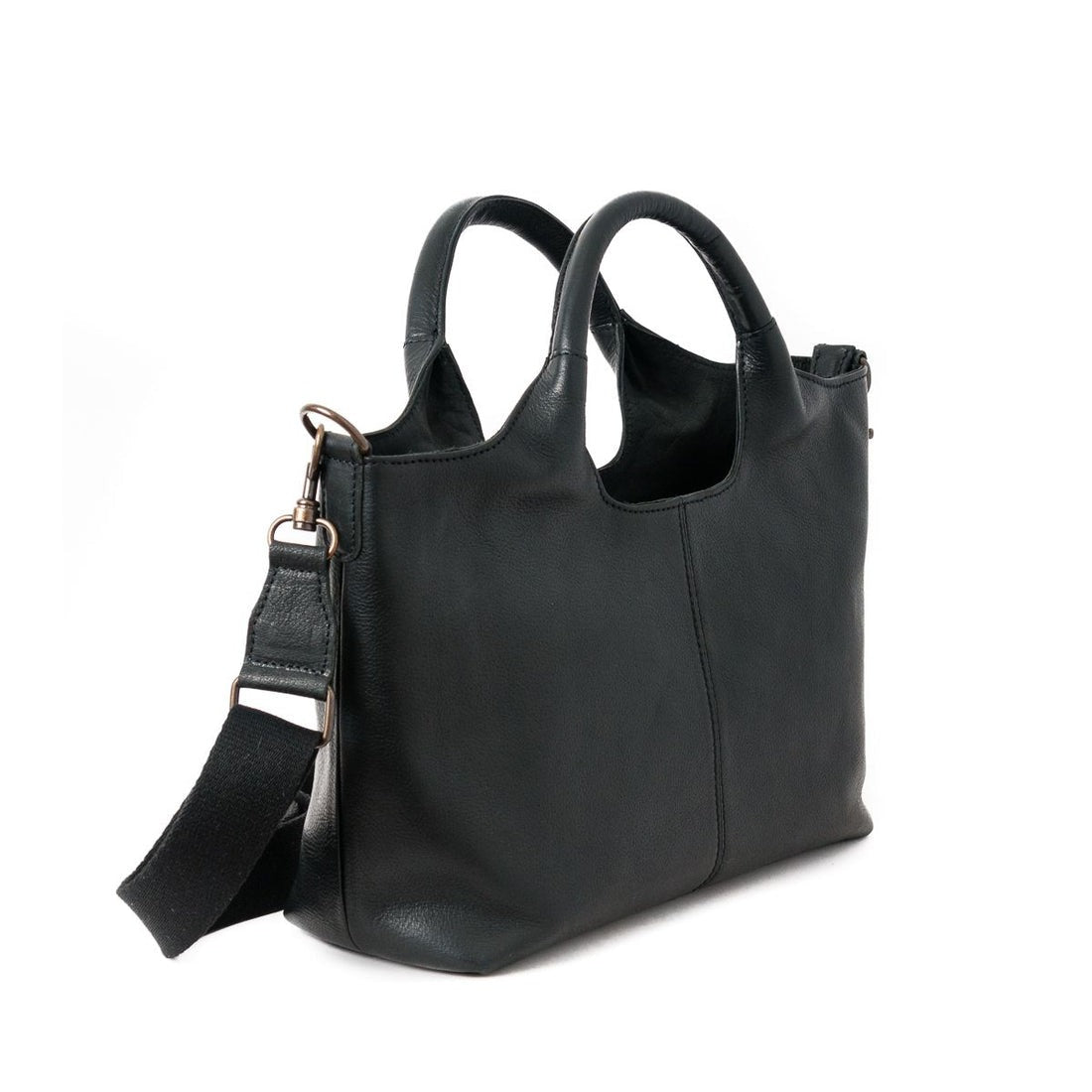 Premium Genuine Leather Handbag – Versatile Crossbody & Tote Bag(EL-GM-8034-R)