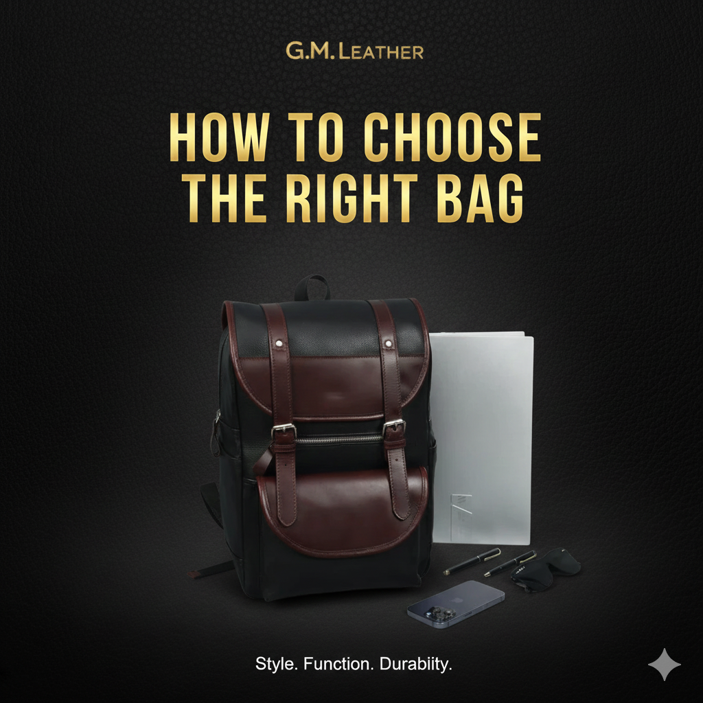 How to Pick the Perfect Leather Bag (Without Overthinking It!) https://gmleather.co.nz/collections/backpacks