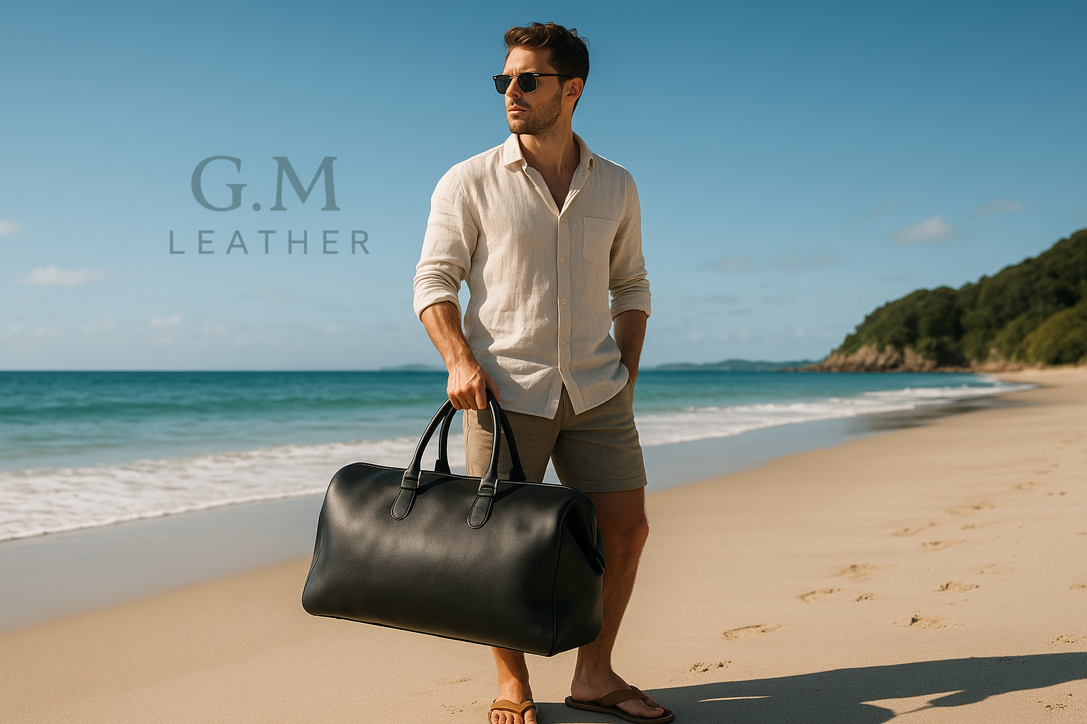 Travel in Style: Premium Leather Duffle Bags at G.M Leather     https://gmleather.co.nz/products/mens-bag-1?_pos=1&_sid=2f0ca6d90&_ss=r