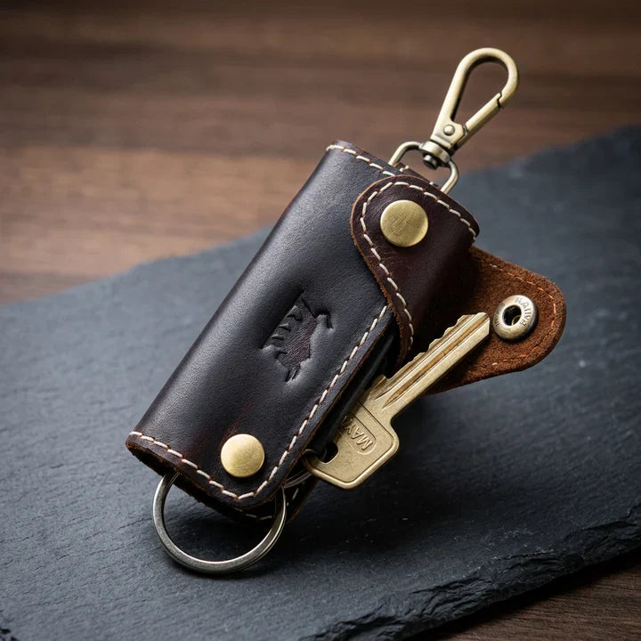 Leather Keyrings Made in NZ