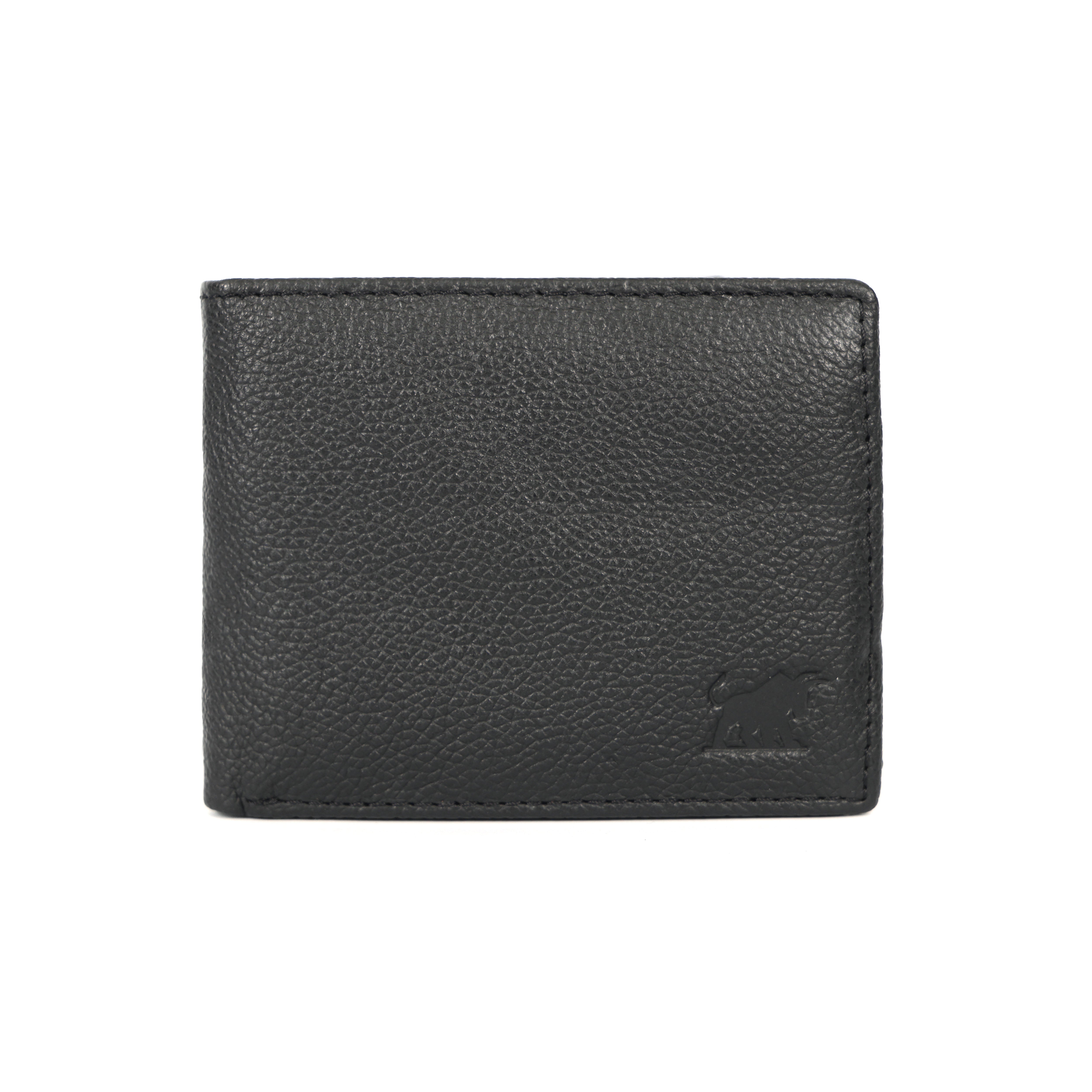 Monarch Elite Men’s Genuine Leather Wallet - RFID Protected Four Fold Black Leather Wallet – Premium Men’s Bifold with Multi-Card Storage | Genuine Leather Wallet NZ, AU & Pacific Islands(GM-390)