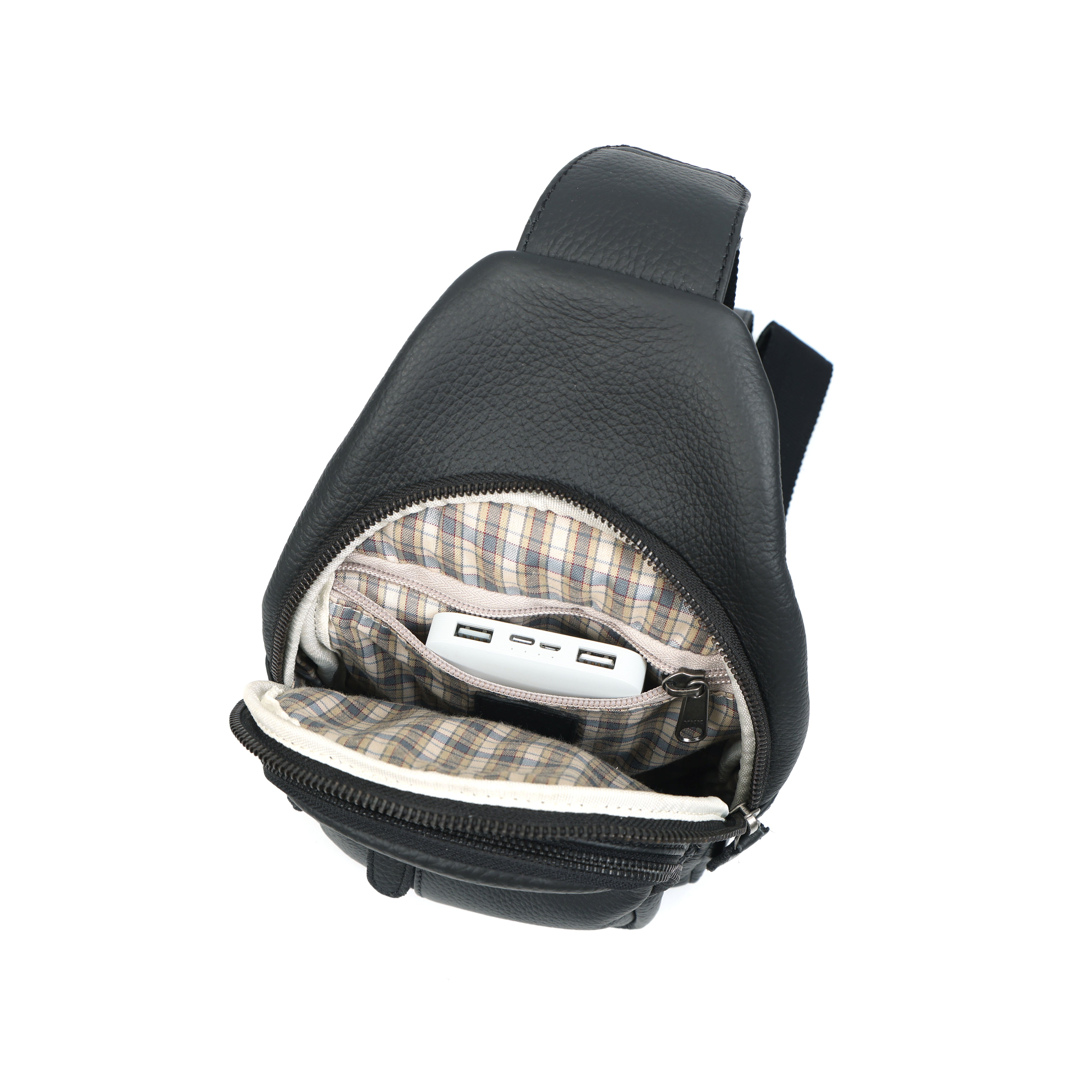 Premium Genuine Leather Crossbody Chest Bag – Durable & Stylish Sling Bag | NZ & Australia (212)