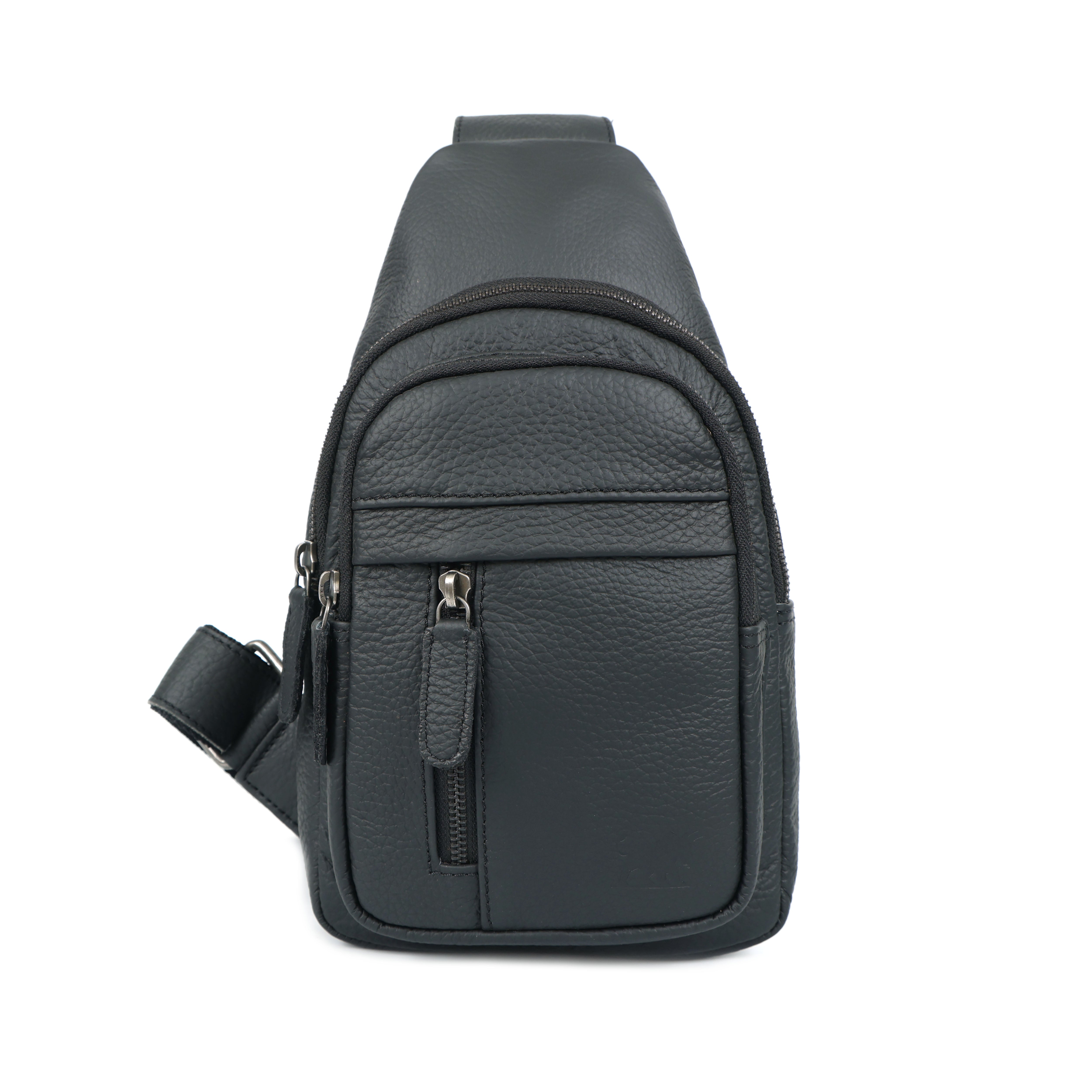 Premium Genuine Leather Crossbody Chest Bag – Durable & Stylish Sling Bag | NZ & Australia (212)