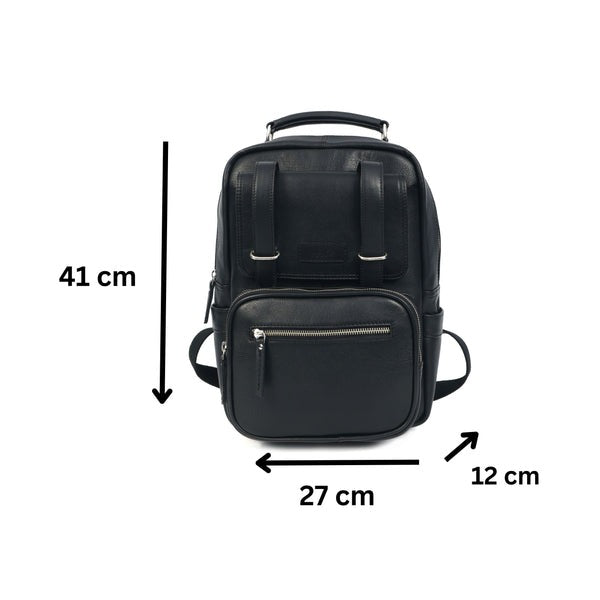 Outback Heritage Leather Backpack – Premium Vintage Brown(BG - 1610 - S)