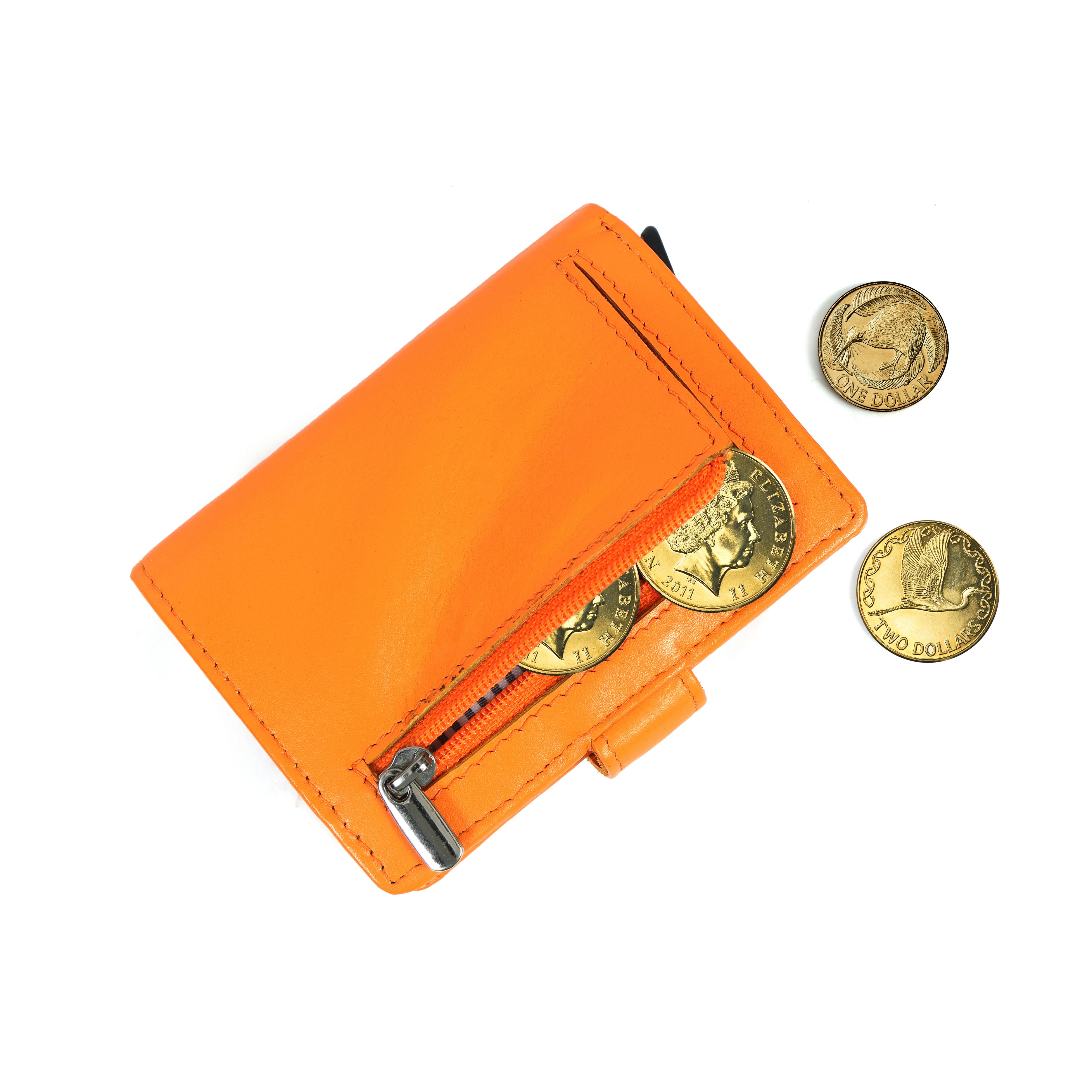 The Riviera Leather Card Holder: A Pacific Luxury Essential(EL-GM-06-SK)