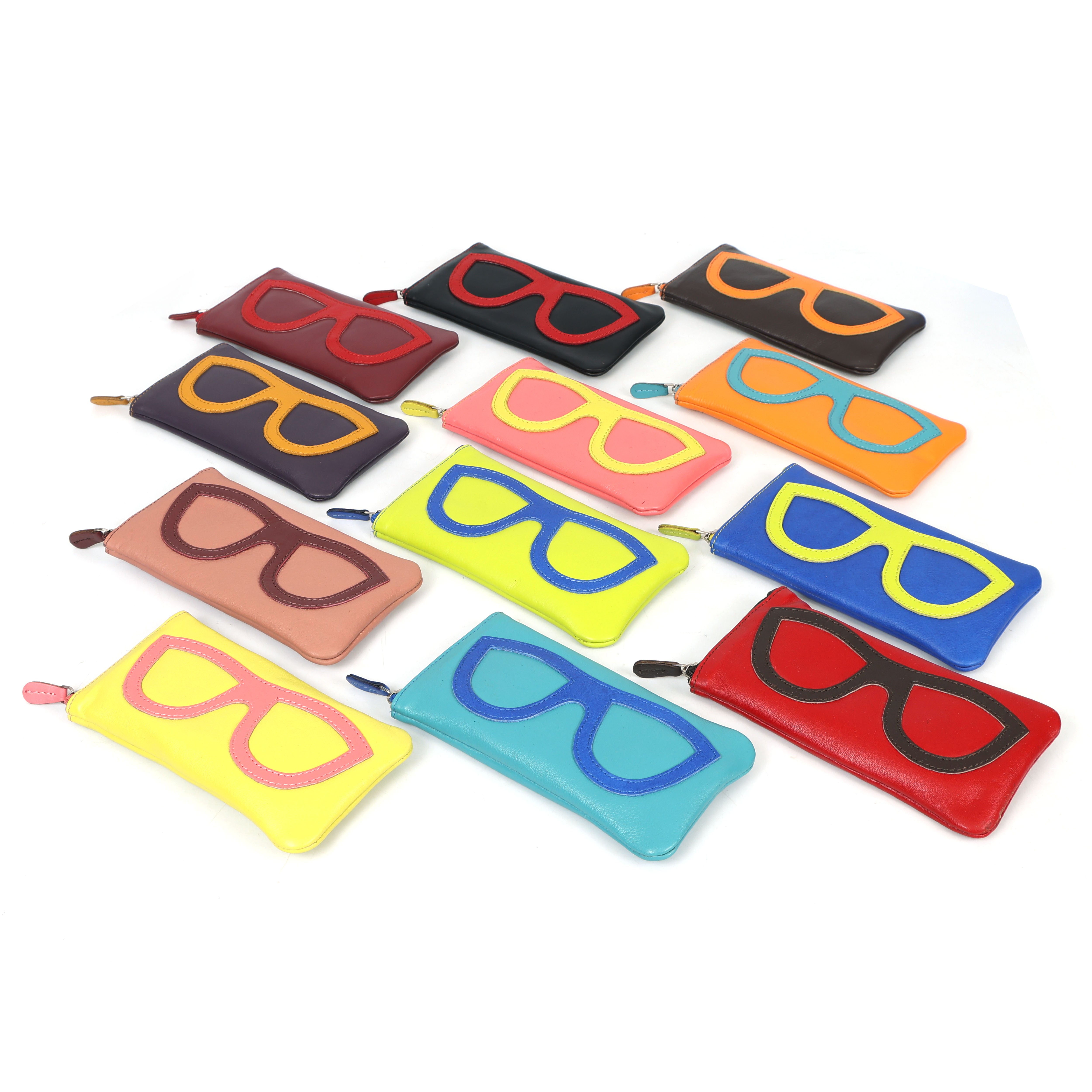 The Voyager Leather Eyewear Goggle Case: A Pacific Luxury Essential(EL-GM-07-SK)