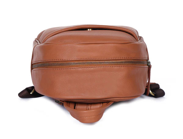Black & Brown NDM Leather Backpack