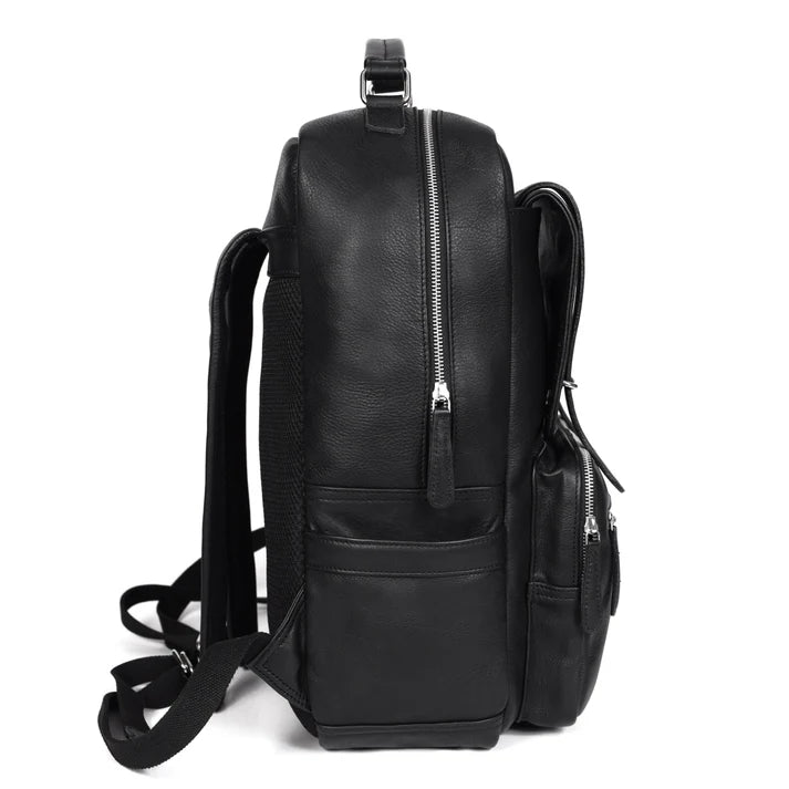 Superstar Travel Leather Backpack
