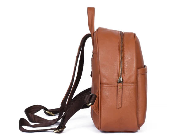 Black & Brown NDM Leather Backpack