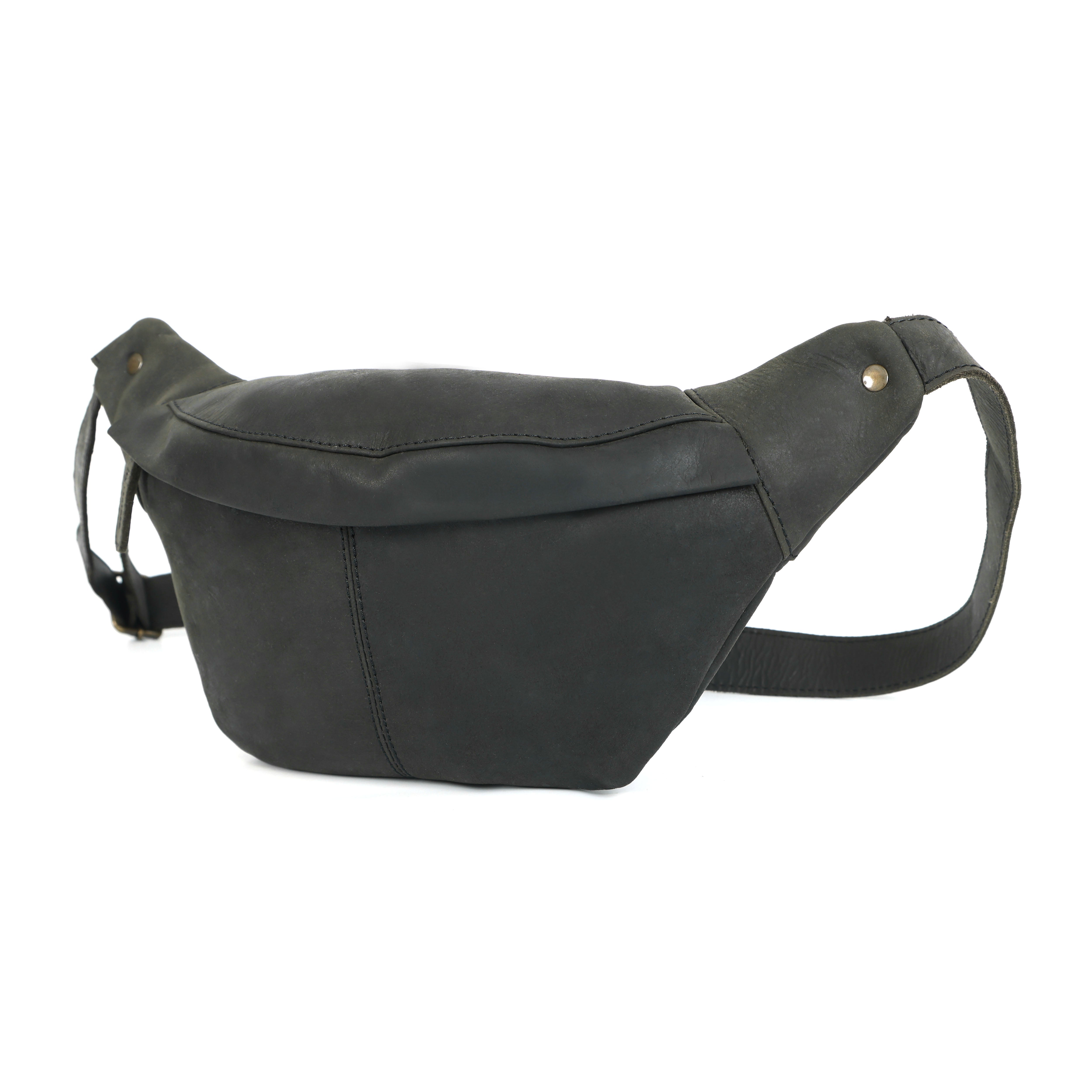 Maverick Leather Fanny Pack | Luxe Crossbody Belt Bag