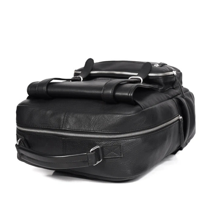 Superstar Travel Leather Backpack