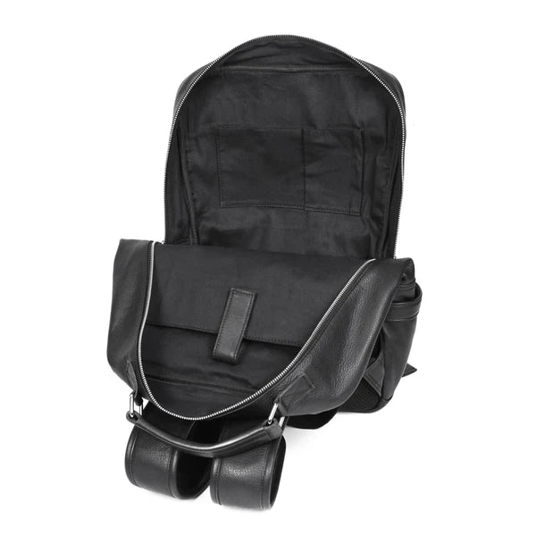 Superstar Travel Leather Backpack