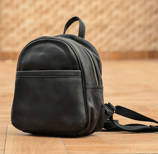 Black & Brown NDM Leather Backpack