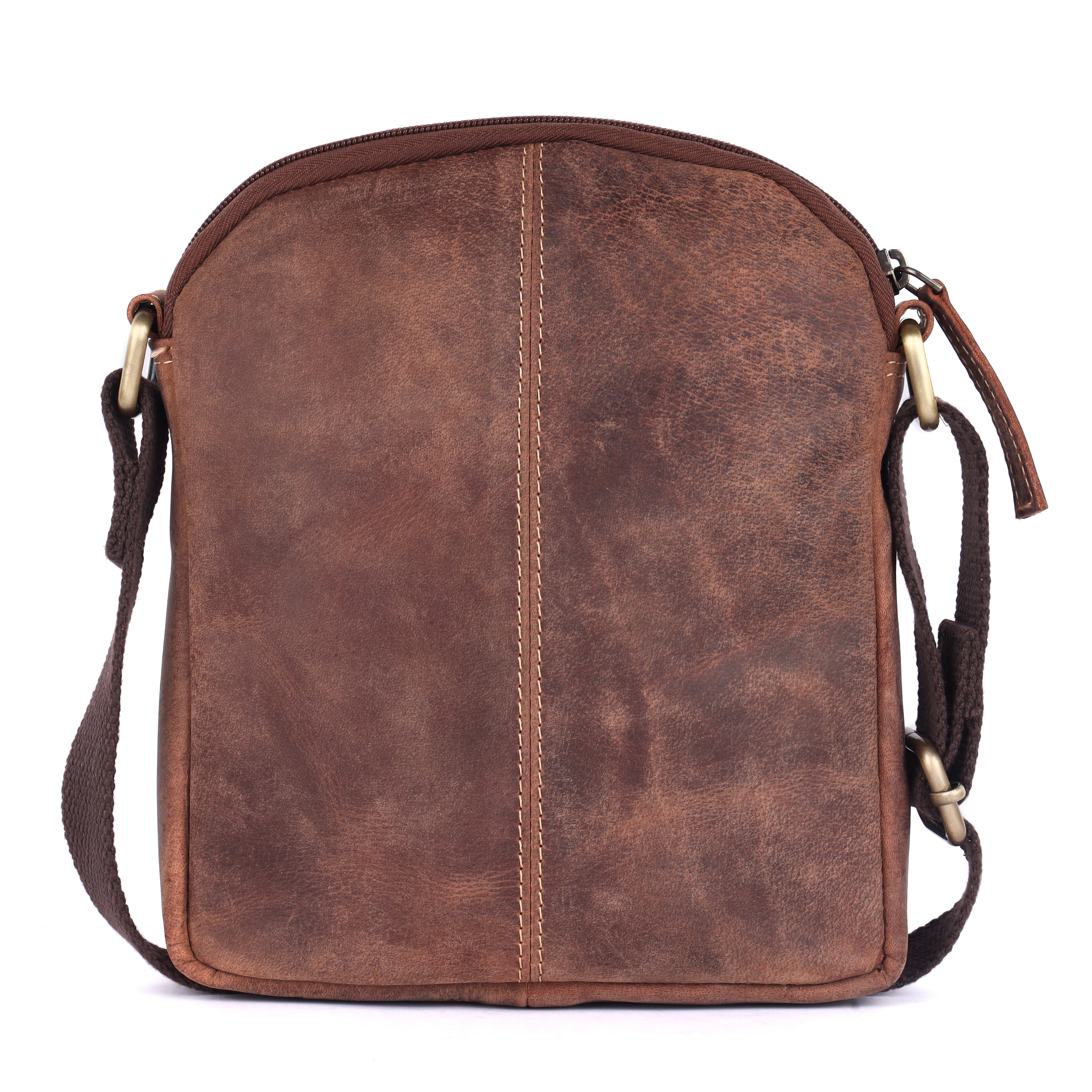 Men's Leather Shoulder Bag | Premium Full-Grain Flight Pack