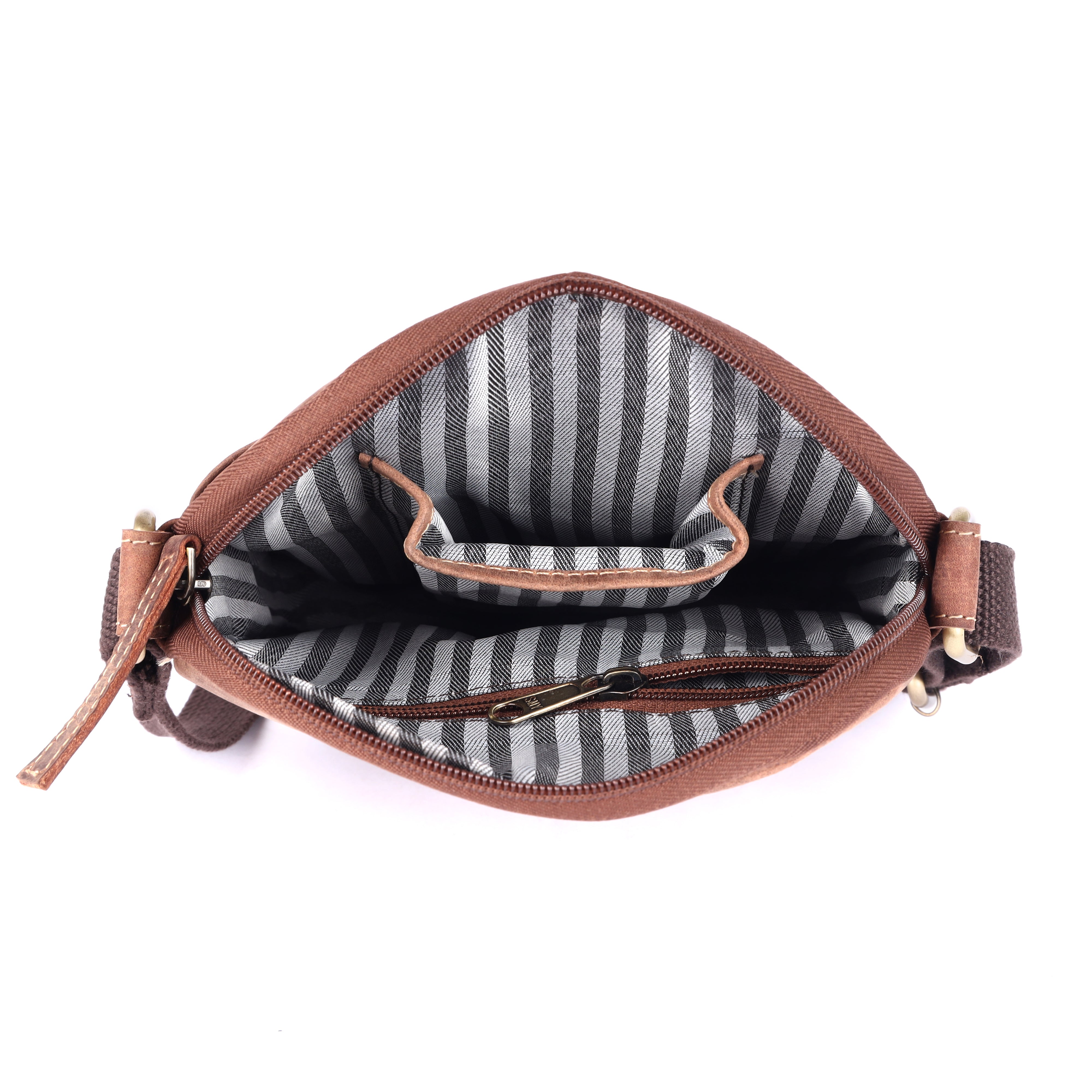 Men's Leather Shoulder Bag | Premium Full-Grain Flight Pack