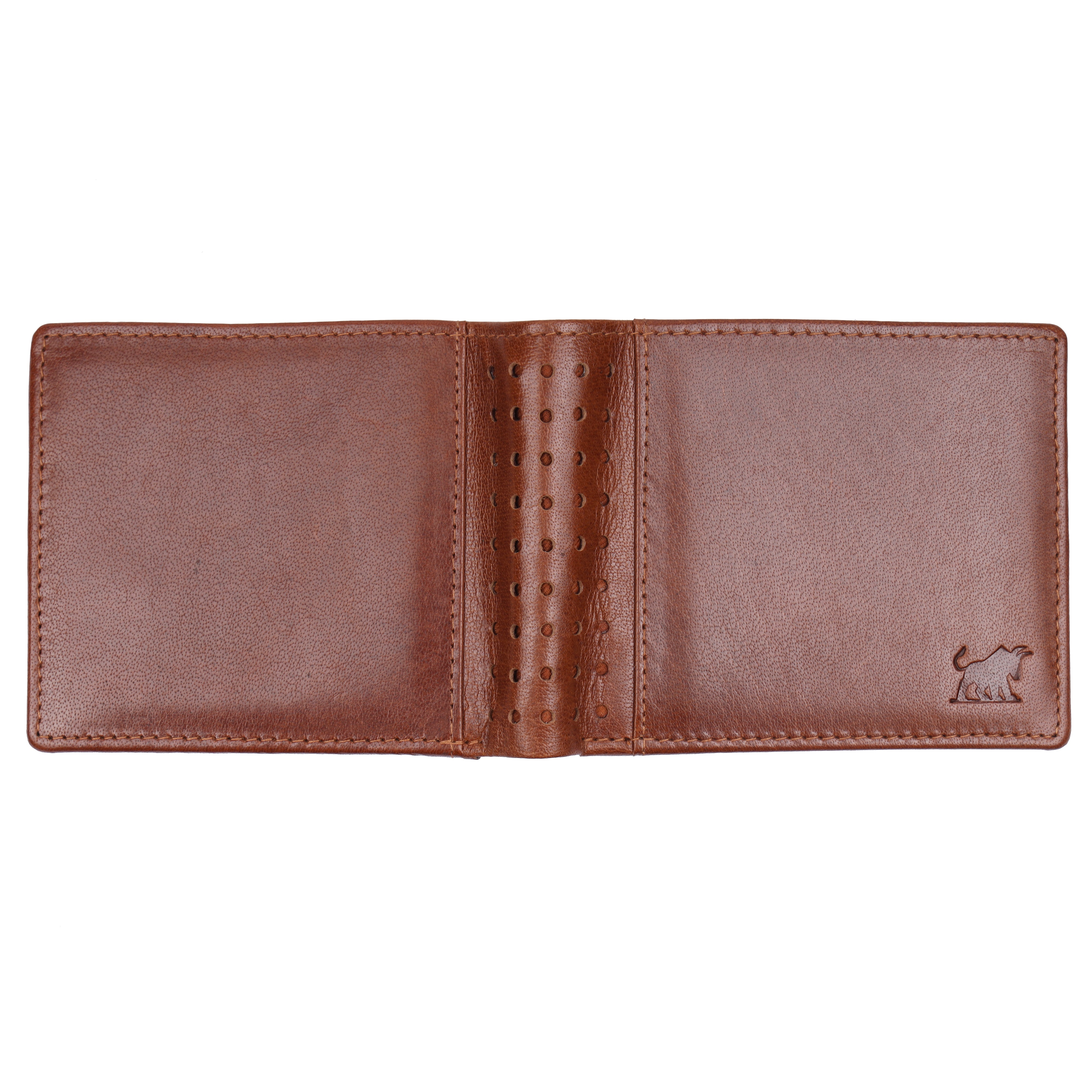 Men's Leather Bifold Wallet | Brown RFID Wallet with Detachable Card Holder