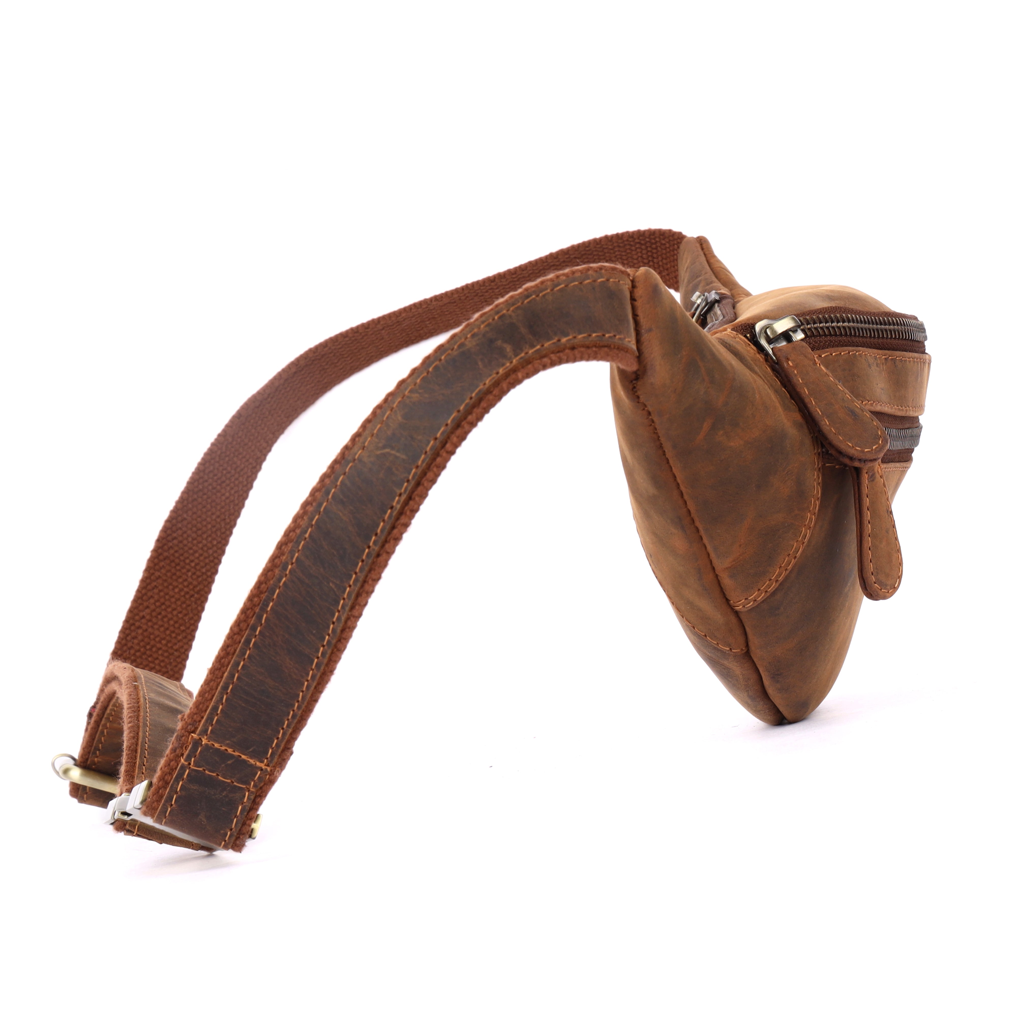 Leather Bum Bag GM Leather - Premium Handcrafted Fanny Pack(GM -NZ 2023)