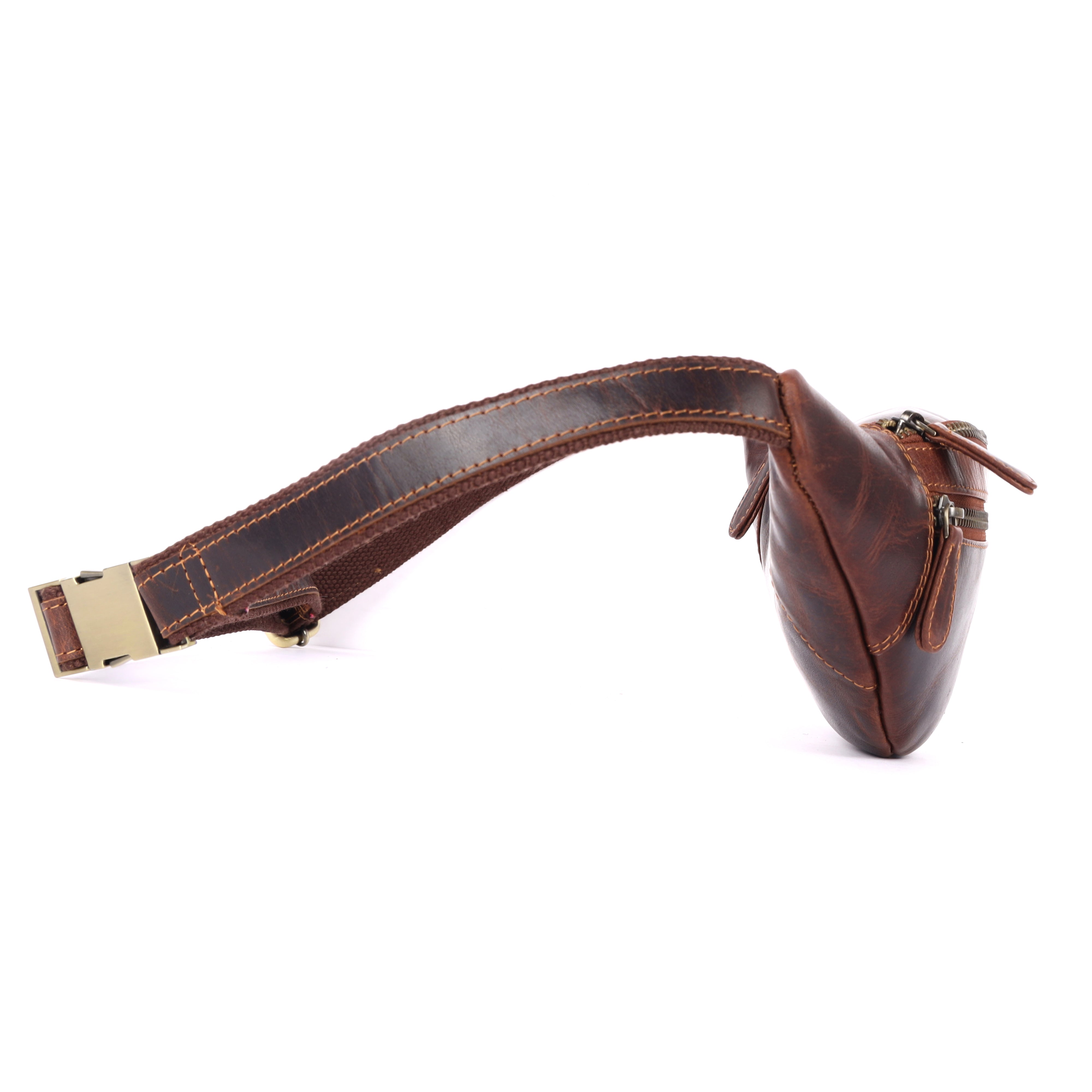 Leather Bum Bag GM Leather - Premium Handcrafted Fanny Pack(GM -NZ 2023)